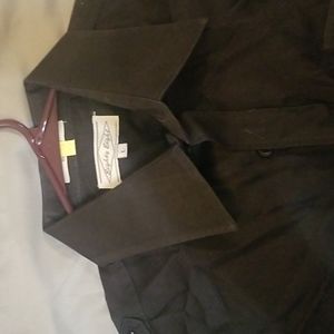 Mens black button up shirt